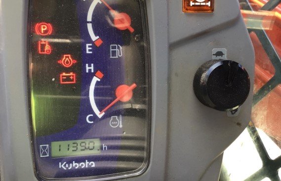 kubota svl75-2 warning lights