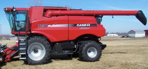 case ih 7230 combine problems