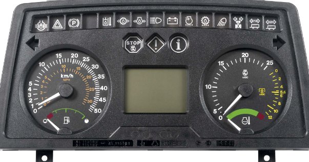 john deere 6420 warning lights