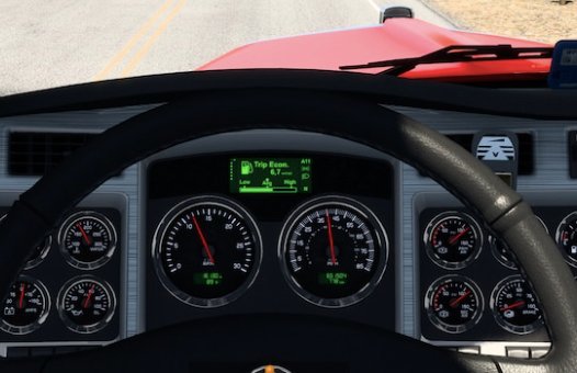 kenworth w900 warning lights