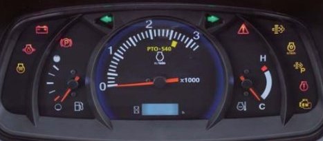 kubota mx5400 warning lights