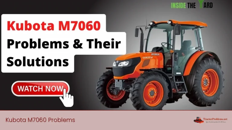 kubota m7060 problems