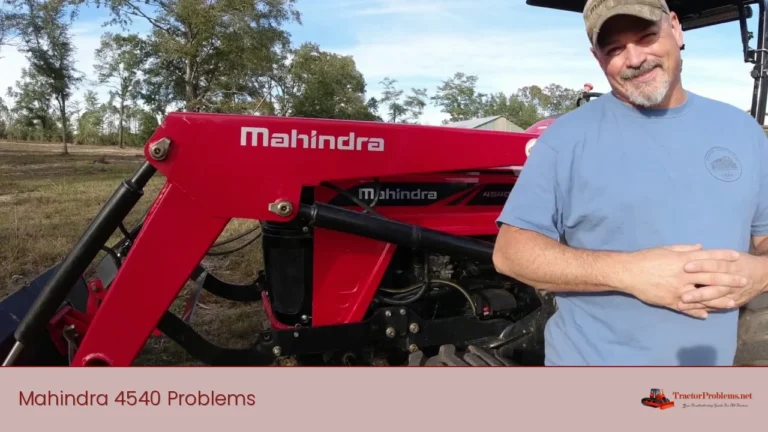 mahindra 4540 problems