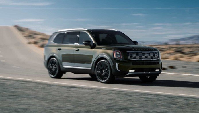 kia telluride - award-winning design