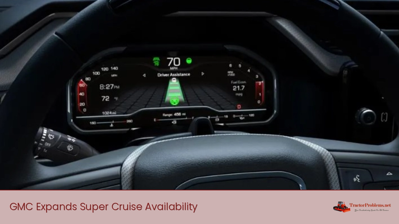 gmc expands super cruise availability