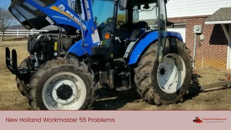 new holland workmaster 55 problems